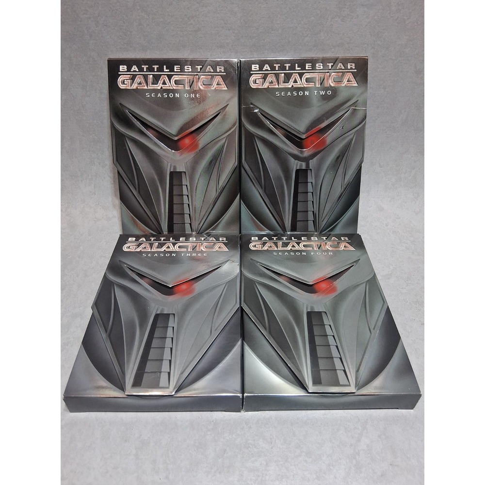Battlestar Galactica: The Complete Series DVD Set, 2009, 20 Disc Set Missing Fig